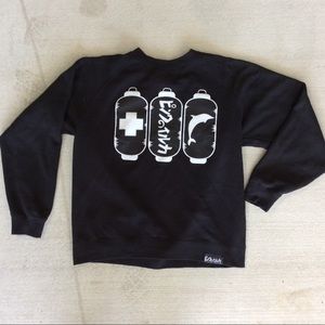 Pink+Dolphin Graphics Logo Japan Sweatshirt Sz M